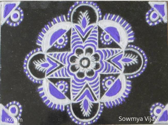 Rangoli: Free hand Design -small kolams