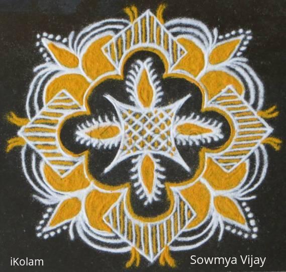 Rangoli: Free hand Design -small kolams
