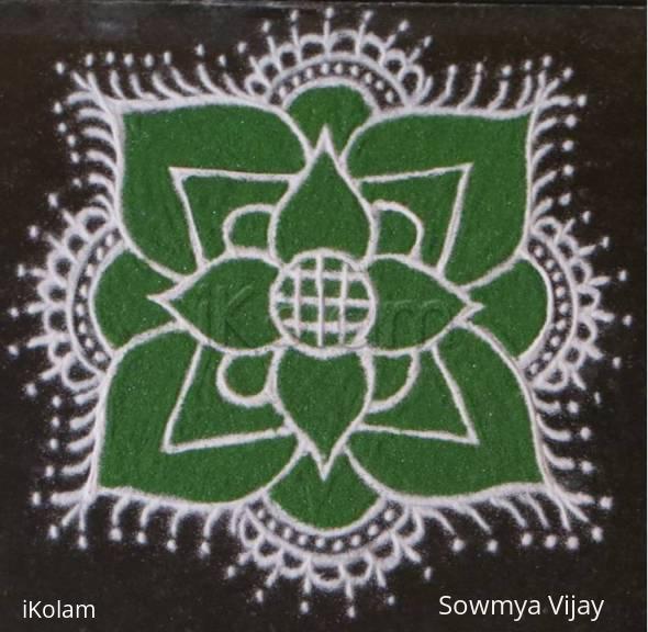 Rangoli: Free hand Design -small kolams
