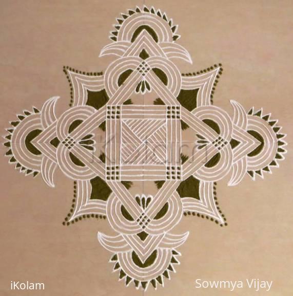 Rangoli: Thai Velli Kolam 2
