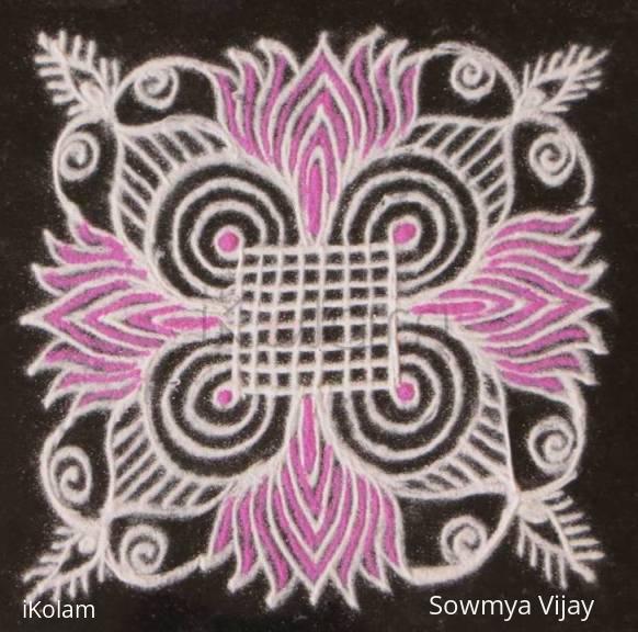 Rangoli: Free hand Design -small kolams