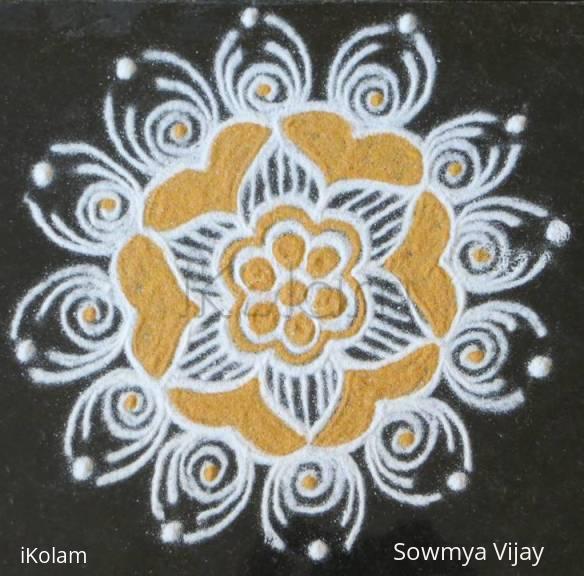 Rangoli: Free hand Design -small kolams
