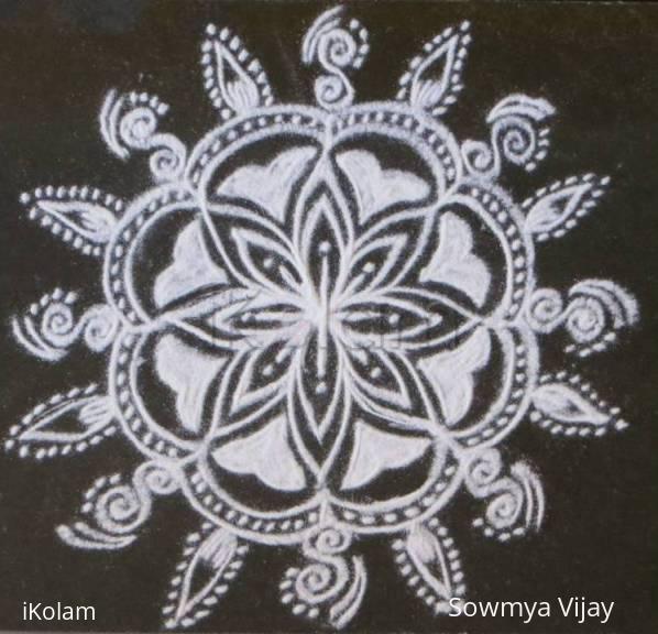 Rangoli: Free hand Design -small kolams