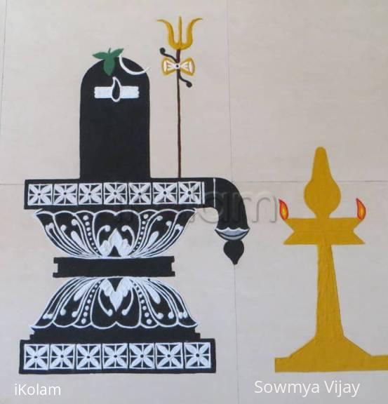 Rangoli: Mahashivarathri 2014 Rangoli: Mahashivarathri 2014