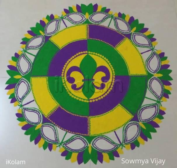 Rangoli: Mardi  Gras 2014