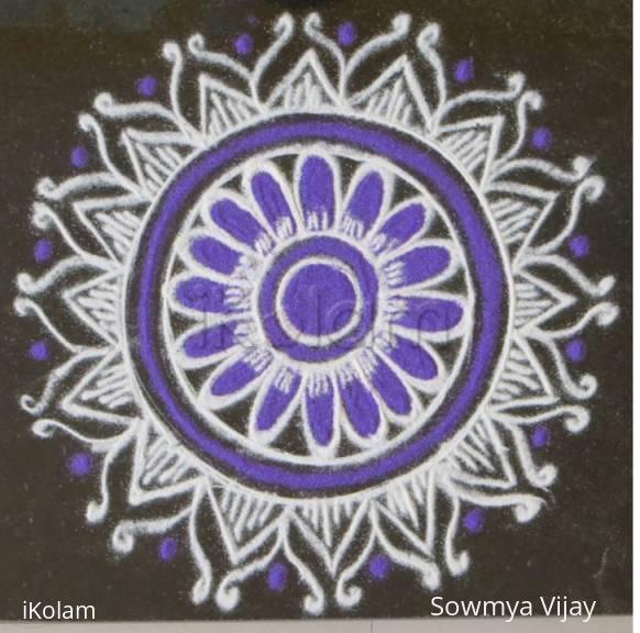 Rangoli: Free hand Design -small kolams