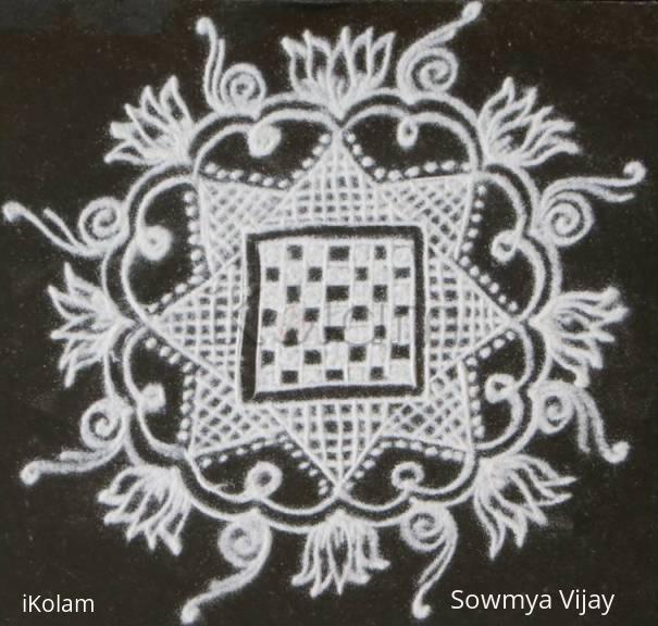 Rangoli: Free hand Design -small kolams