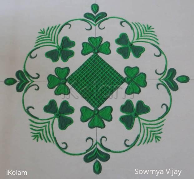 Rangoli: St. Patrick's Day 2014 Rangoli: St. Patrick's Day 2014