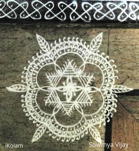 Rangoli: Free Hand design 