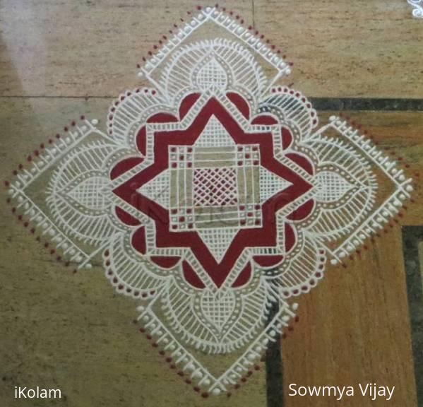Rangoli: Padikolam for friday