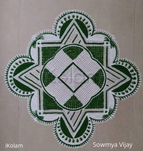 Rangoli: Purataasi saturday kolam-1