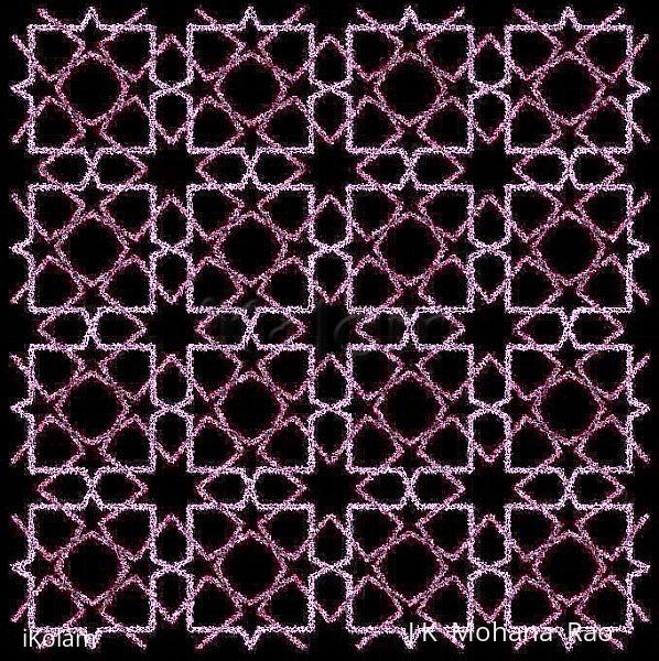 Rangoli: Islamic art - 3 
