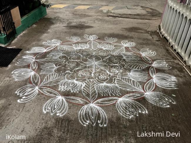 Rangoli: Free hand kolam