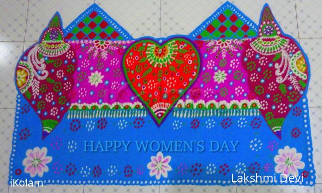 Rangoli: Happy Women's Day