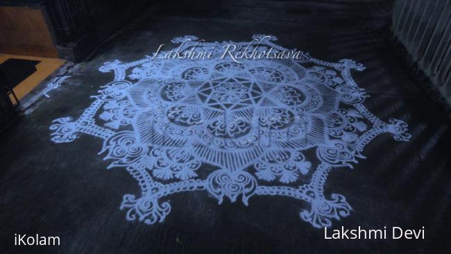 Rangoli: free hand kolam