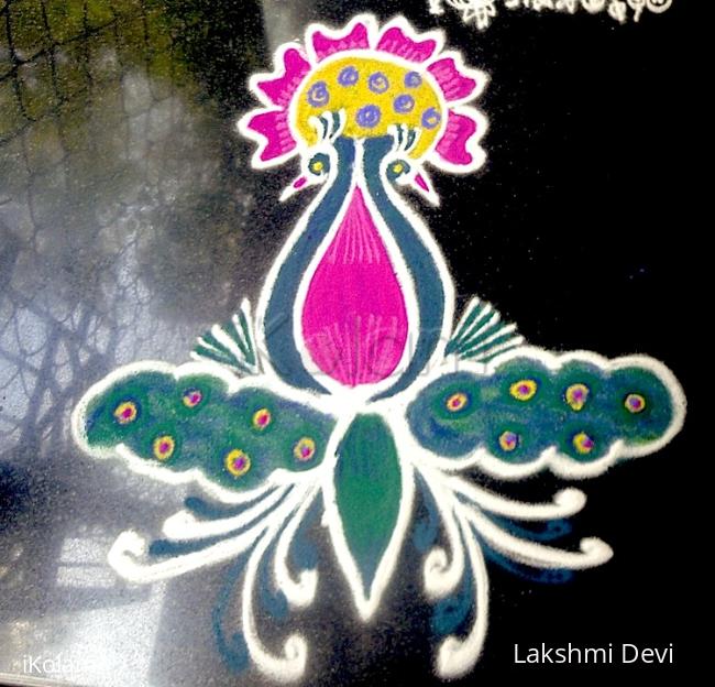 Rangoli: Be humble day rangoli !!