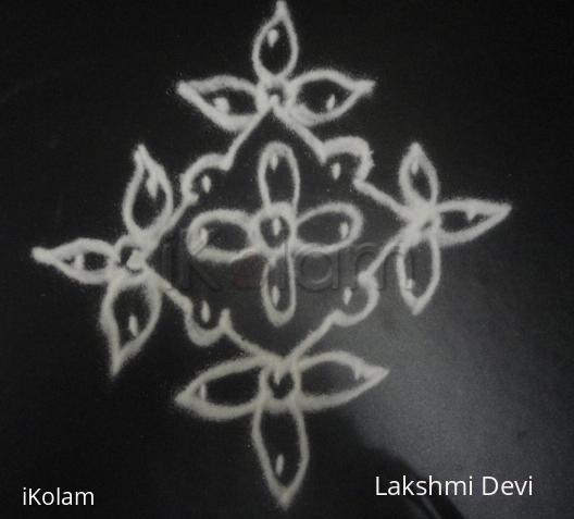 Rangoli: Beginner kolam