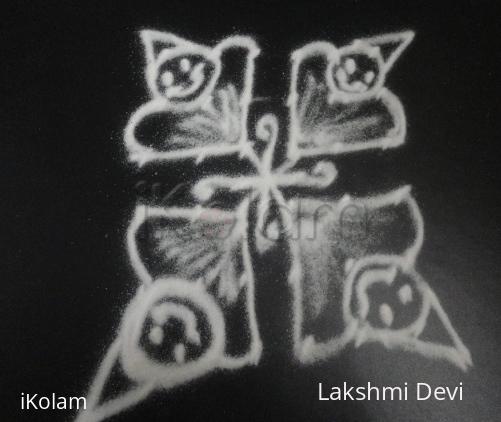 Rangoli: Beginner kolam