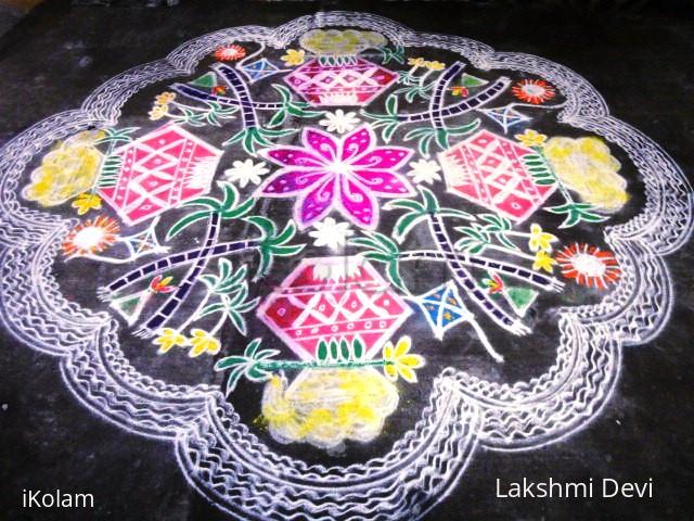 Rangoli: Happy makara sankranthi
