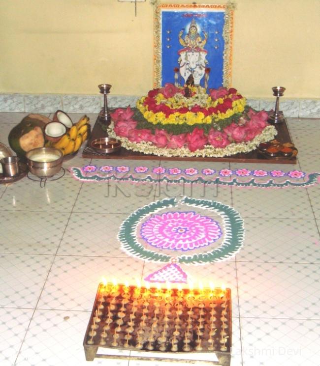 KOJAGARA VRATHA (Lakshmi pooja) - DSC07585.JPG