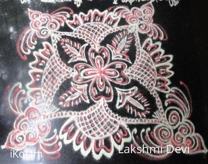 Rangoli: beginner kolam