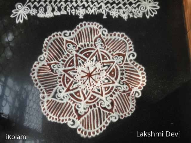 Rangoli: Beginner kolam
