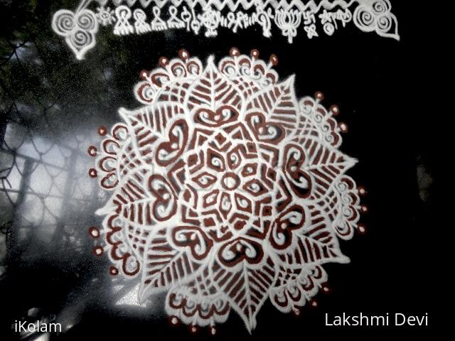 Rangoli: Margazhi thalam