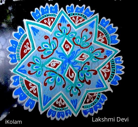 Rangoli: Margazhi thalam