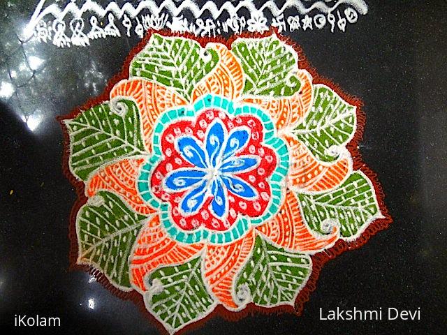 Rangoli: Margazhi thalam