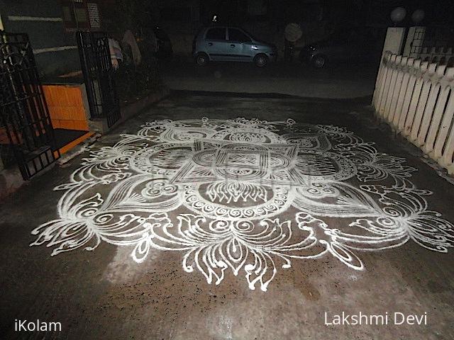 Rangoli: Freehand kolam