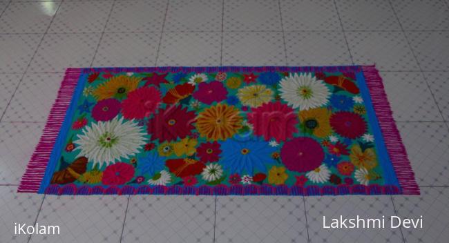 Rangoli: margazhi kolam