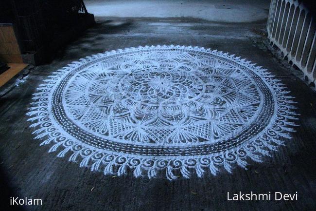 Rangoli: Happy Birthday & wedding day Uma