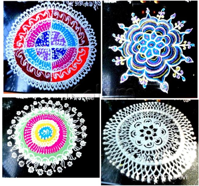 Rangoli: beginner kolams