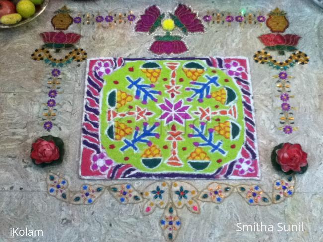 Rangoli: ganesha ladoo