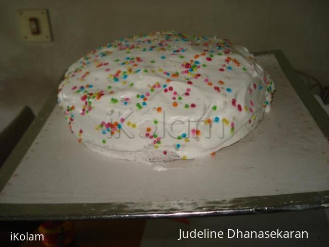Chocolate Fresh Cream Cake - DSC02886.JPG