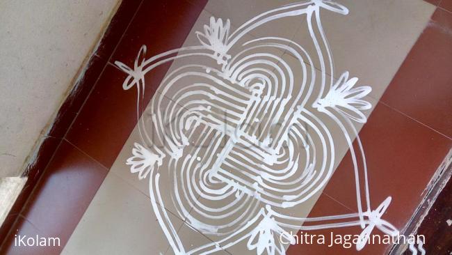 Rangoli: Ugadi kolam 2