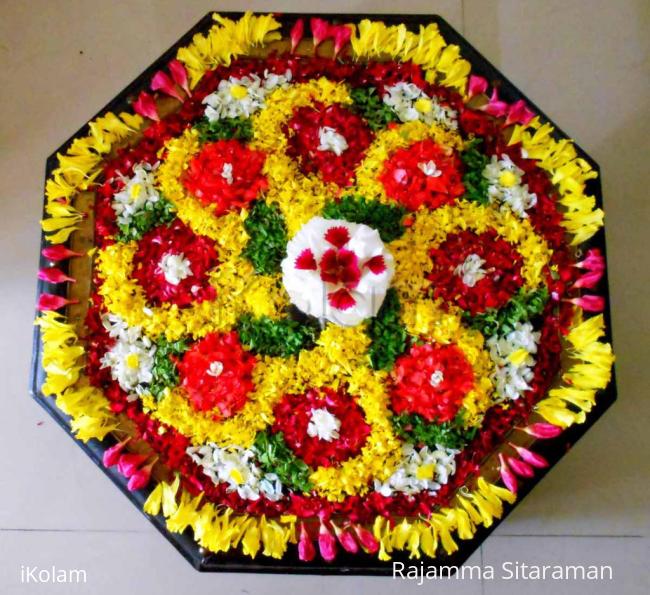 Rangoli: Thiruvonam_Pookkalam
