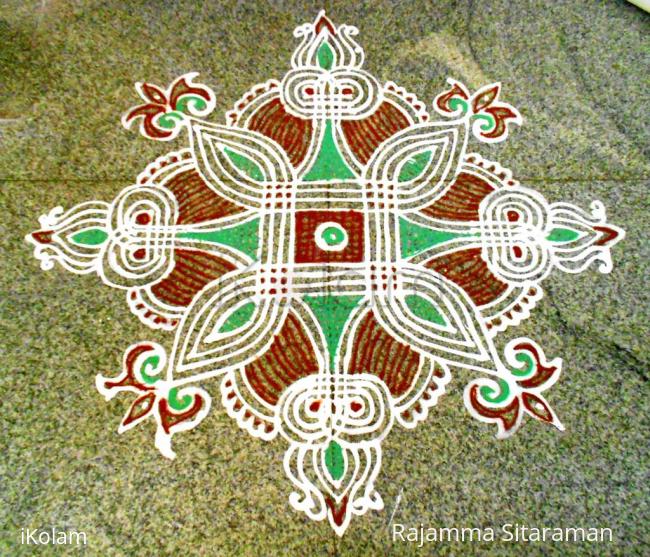 Rangoli: Margazhi kolam