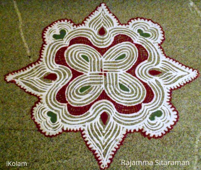 Rangoli: Welcome kolam