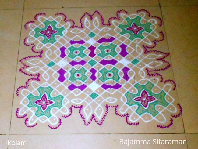 Rangoli: design pulli kolam