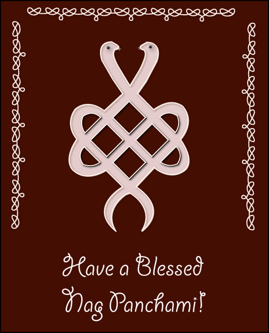 Naga Panchami - snakes_white_darkbrown.png