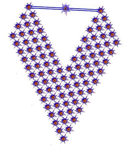 neela kamala - blue lotus  - Garland of blue lotus.jpg