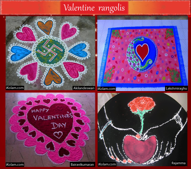 Valentine's day rangolis - Feb 14 - iKolam.com - valentine-page-4.png